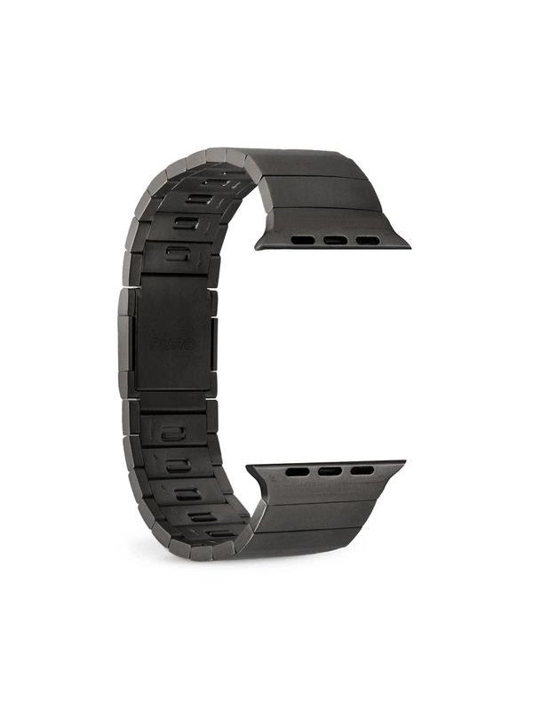 Puro TITAN Stainless Steel Strap for Apple Watch 42 / 44 / 45 / 49 mm - Black