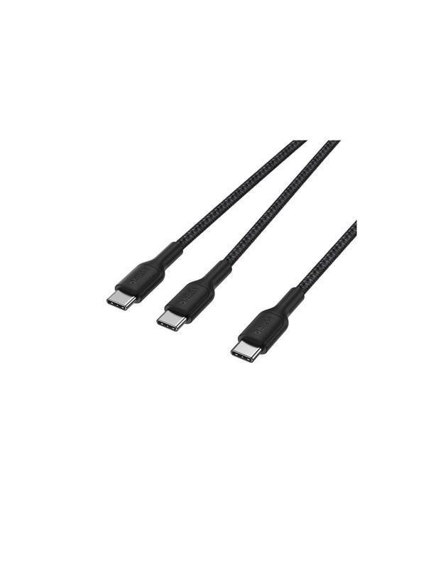 Belkin Belkin BoostCharge Pro 140W Dual USB-C Kabel, 1,5m, schwarz