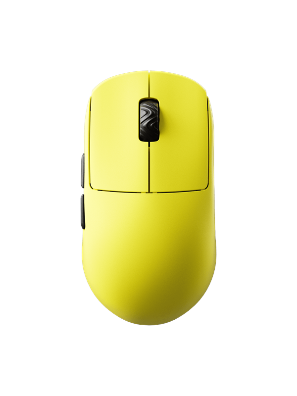 Ratón Scyrox V8 Gaming RF Wireless 8000Hz Optisch Gelb 8K Dongle