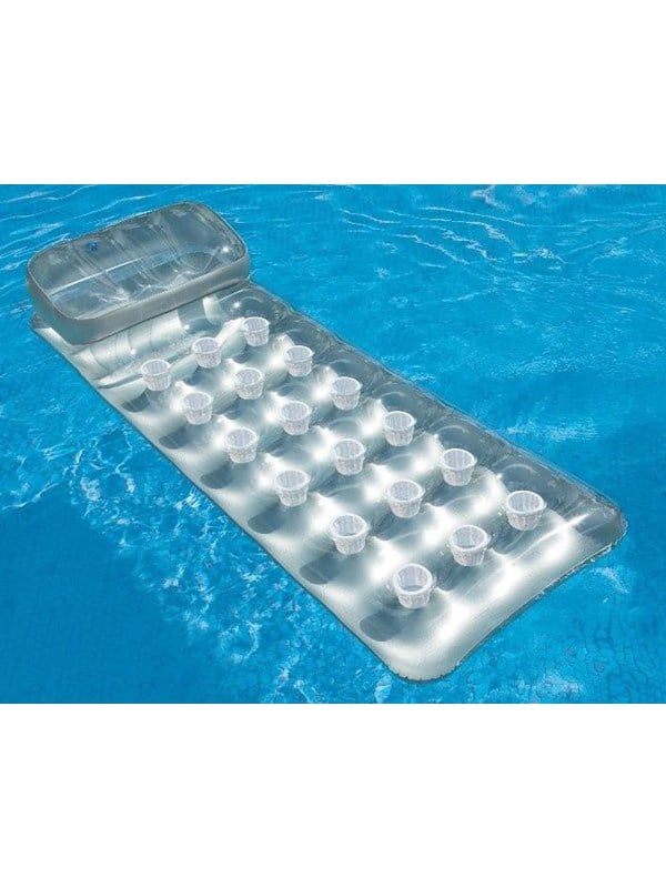 Intex Sonnenliegematte mit 18 Taschen, 188x71 cm