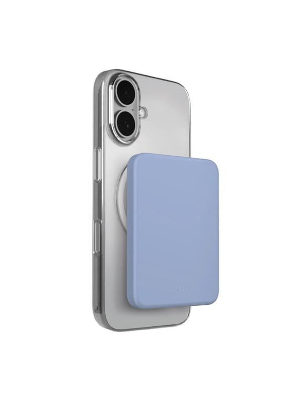 Puro 4200mAh ultra-thin compatible with MagSafe USB-C - blue Powerbank (Akku) - Blau - 4200 mAh
