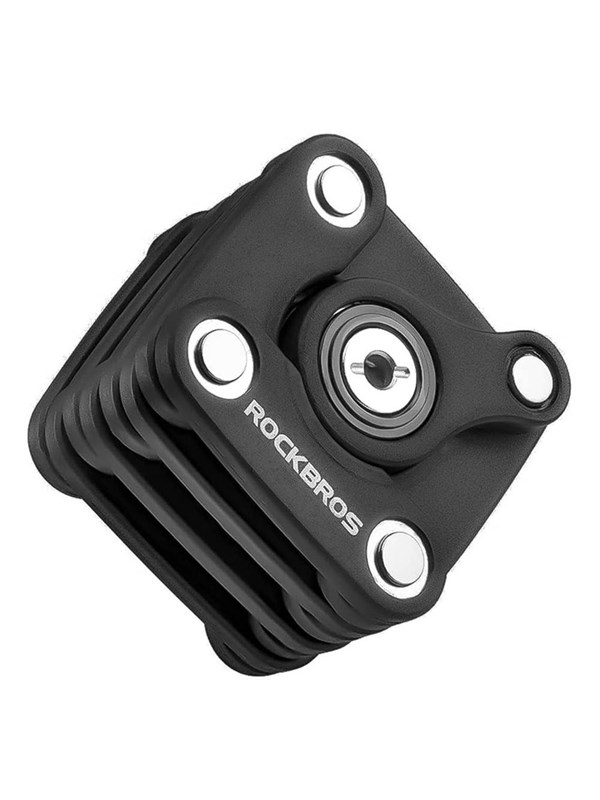 Rockbros WD795 foldable bicycle lock - black