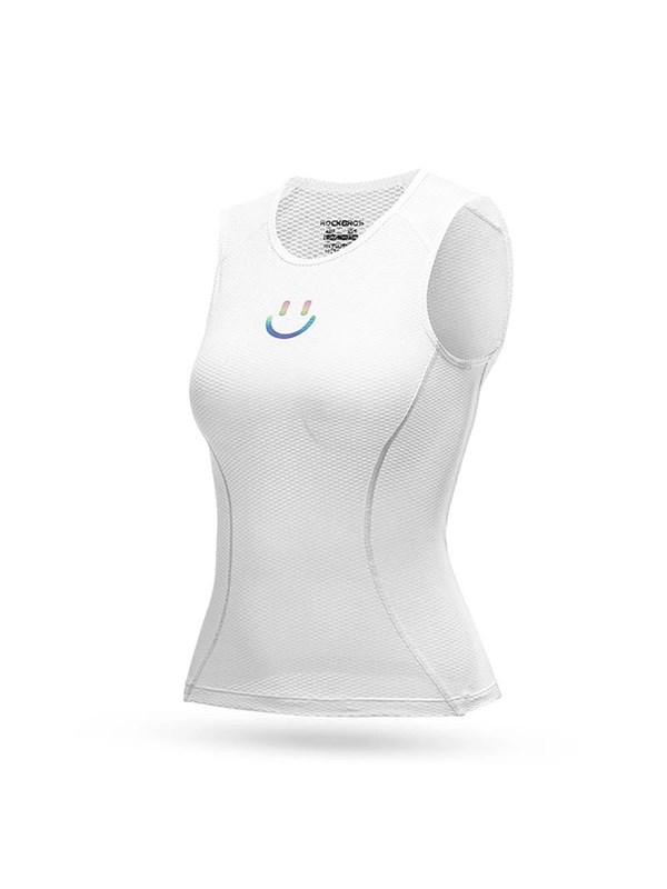 Rockbros YDBX001 Womens Quick-Dry Sleeveless Cycling Jersey ML - White