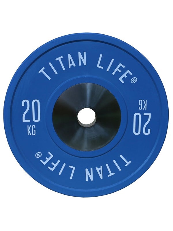 TITAN LIFE PRO Bumper Plates Elite 20 kg