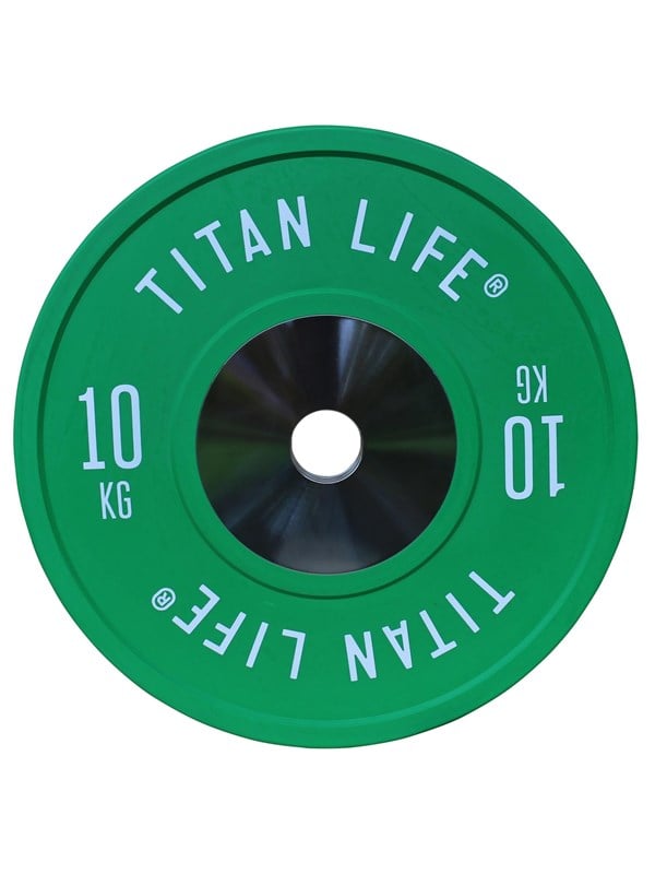 TITAN LIFE PRO Bumper Plates Elite 10 kg