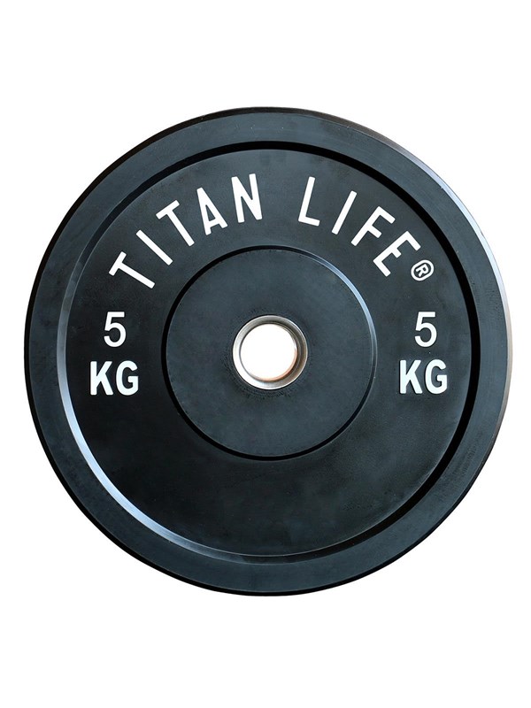 TITAN LIFE PRO Bumper Plate Rubber 5 kg