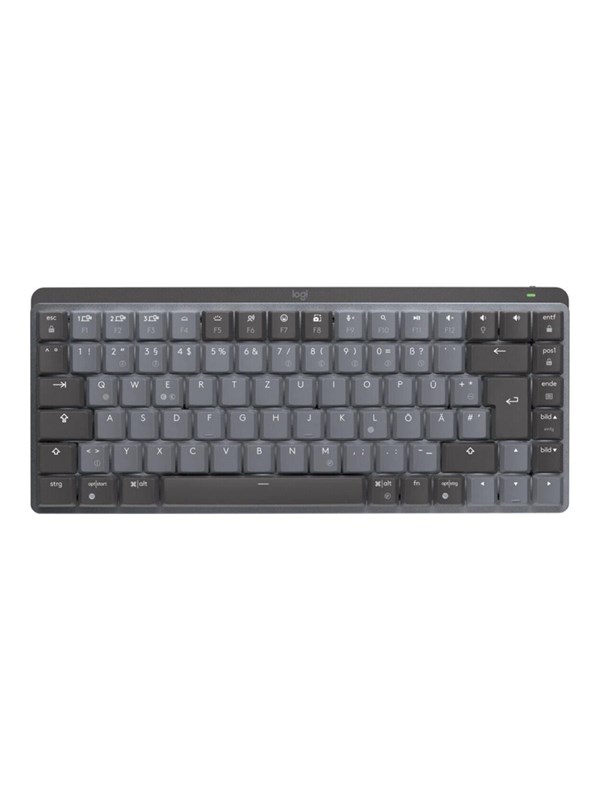 Logitech Master Series MX Mechanical Mini - Tastaturen - Schweiz - Grau