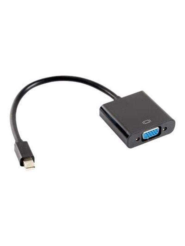 Kabel Lanberg AD-0006-BK 0,2 m VGA Mini DisplayPort Adapterkabel Kabel Lanberg AD-0006-BK 0,2 m VGA Mini DisplayPort Adapterkabel