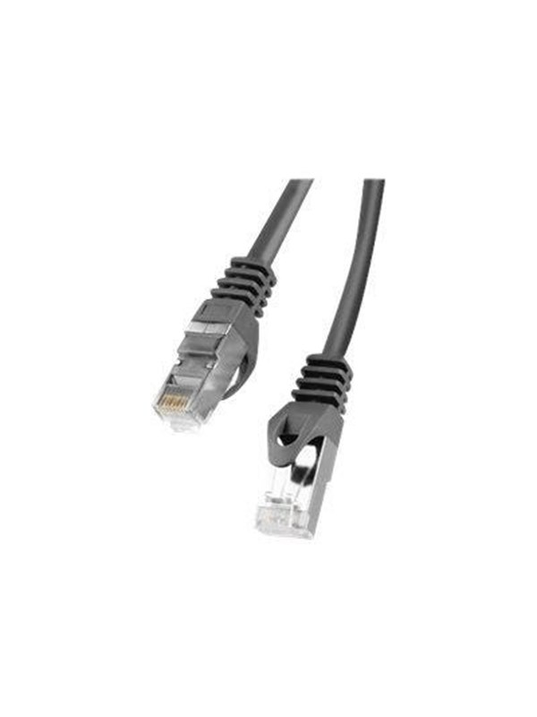 Lanberg patch cable - 1 m - black RAL 9004 - Schwarz - 1m