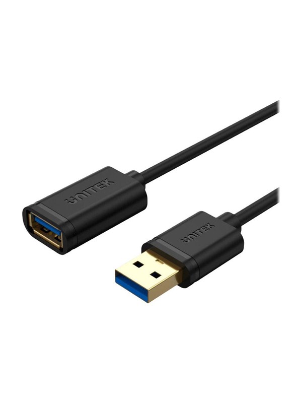 Unitek Y-C456GBK - USB extension cable - USB Type A to USB Type A - 50 cm