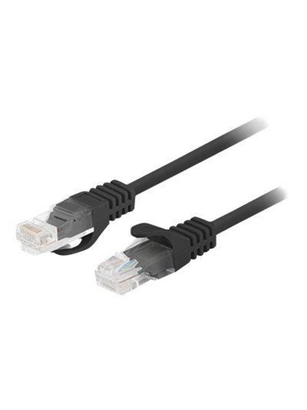 Lanberg patch cable - 2 m - black RAL 9004 - Schwarz - 2m