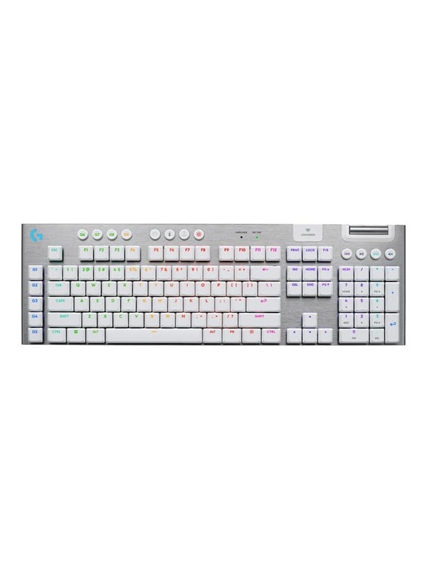 Logitech G915 X - 100% Full-size - Tactile - Gaming Tastaturen - Französisch - Weiss