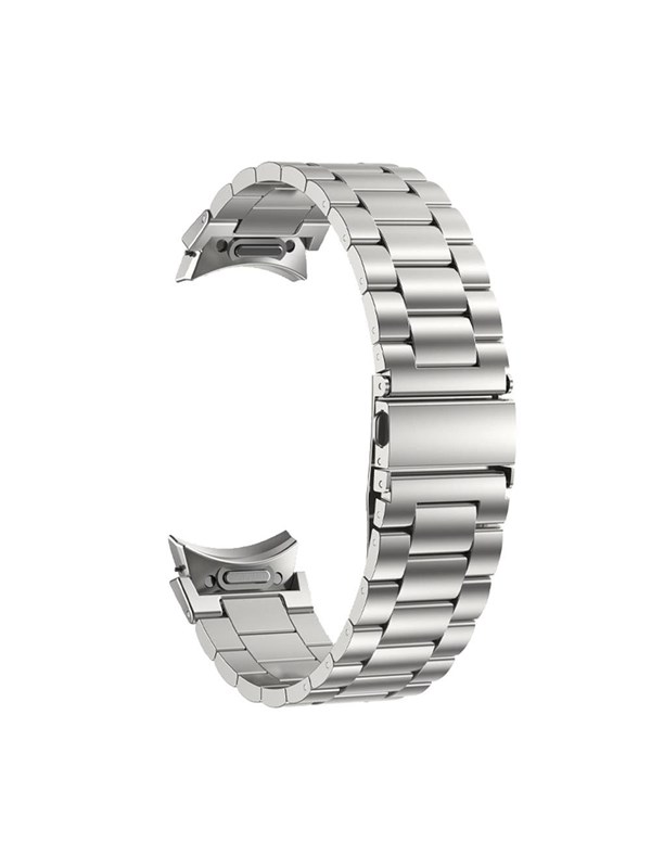 Puro METAL Stainless Steel Strap for Samsung Galaxy Watch 4 / 4 Classic / 5 / 5 Pro / 6 / 6 Classic - Silver