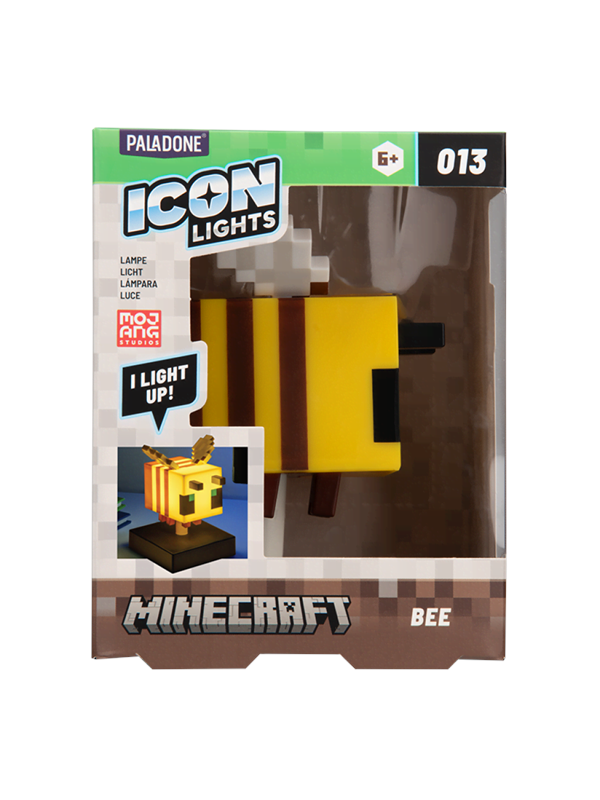 Minecraft - Gaming Tischlampe - Bee Icon - multicolor