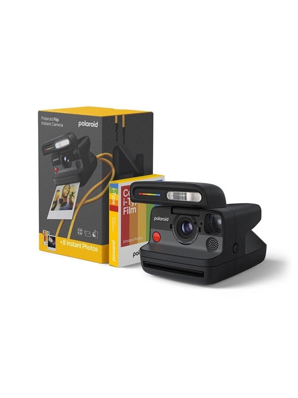 Image of Polaroid Flip Black Color Film Bundle (8 Photos)