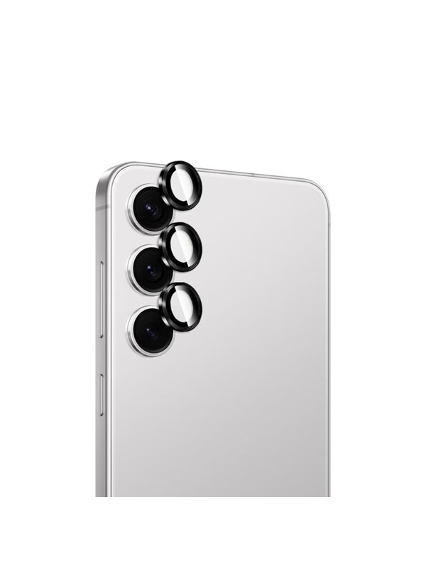 Puro Tempered Glass for Rear Camera for Samsung Galaxy S26/S26 Plus - With Black Frame