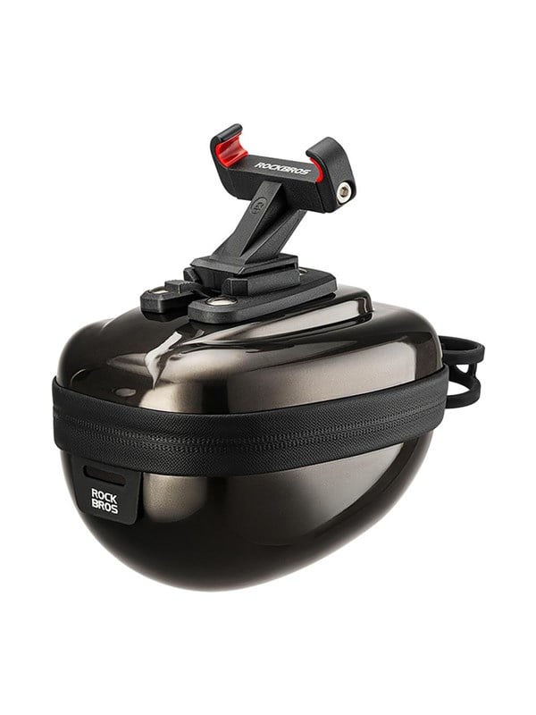 Rockbros Rigid Hard Shell Compact Saddle Bag 0.4l - Black