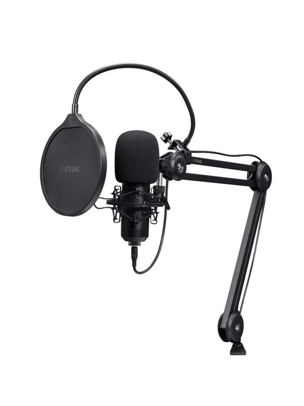 Trust GXT 270 Emita II+ Black Podcast microphone