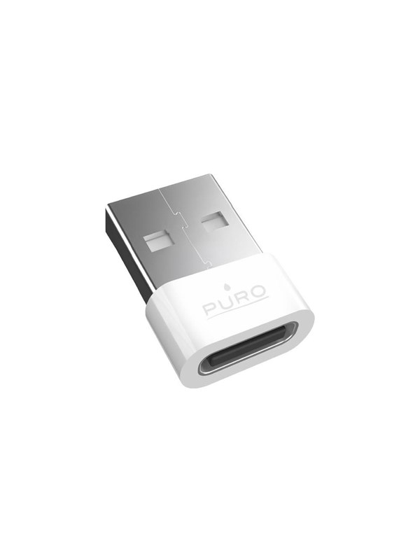 Puro USB-C - USB-A Adapter - White