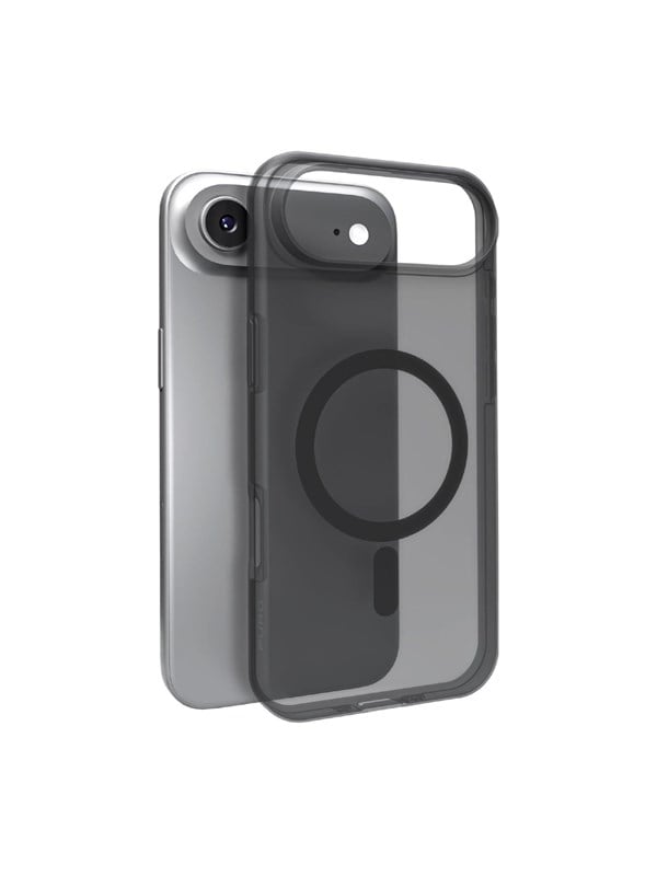 Puro Daylight Magsafe Compatible Silicone Case for iPhone 17 Air - Translucent Black