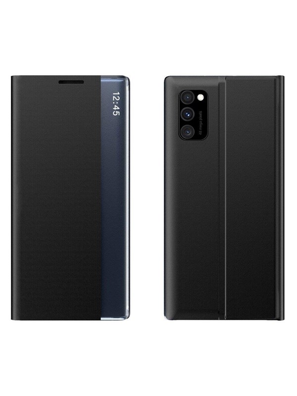 Hurtel New Sleep Case Cover with a Flip Function for the Stand for Poco M4 Pro 5G Black