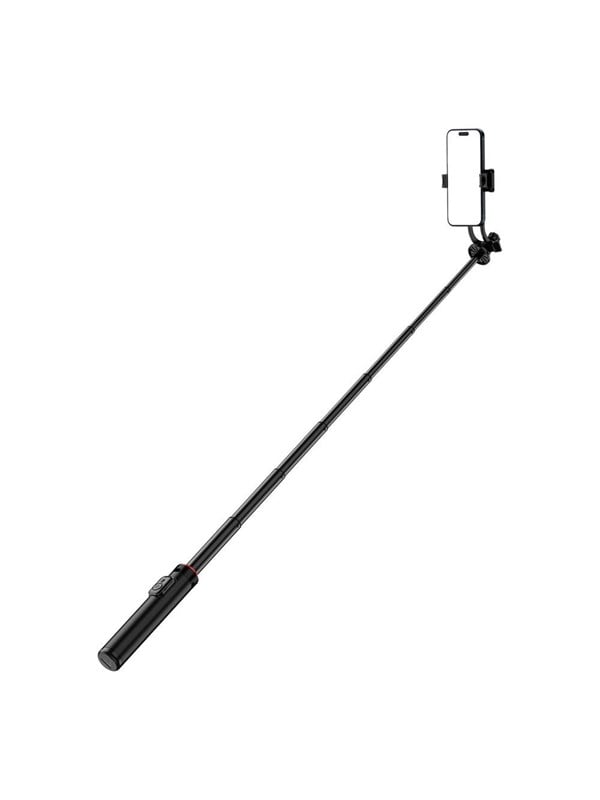 Image of Wozinsky Selfie stick WC1Y2S 1.3m aluminum alloy telescopic tripod with phone holder - black