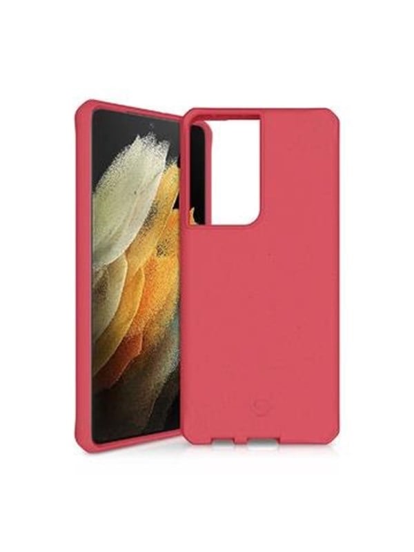 ITSKINS FERONIABIO cover for Samsung Galaxy S21 Ultra 4G / 5G®. Red