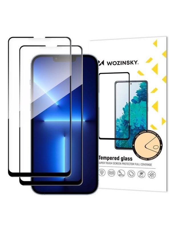 Wozinsky Full Glue Tempered Glass for Xiaomi Redmi Note 14 5G / Note 14 4G 2-pack