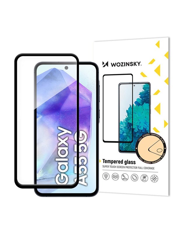 Wozinsky Super Durable Full Glue Tempered Glass for Samsung Galaxy A16 / A16 5G Full Screen