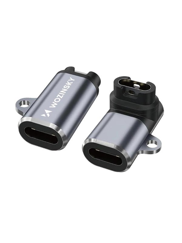 Wozinsky WAYGS1 USB-C Adapter for Garmin Smartwatch - Gray