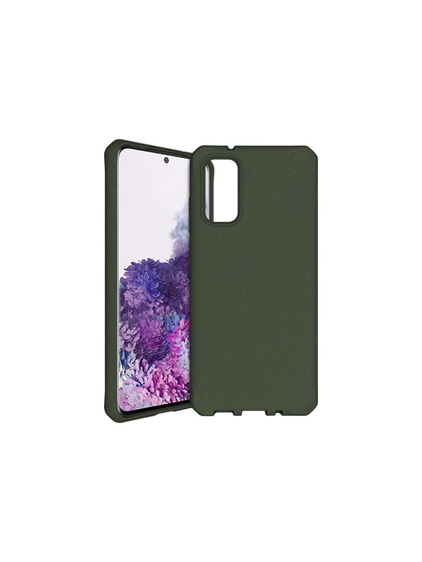 ITSKINS FERONIABIO cover for Samsung Galaxy S20 4G / 5G®. Kaki green