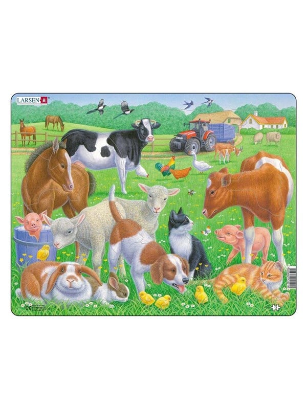 Larsen Puzzles Puzzle Pets - 15 pieces Maxi 365x285 cm 2D Puzzles