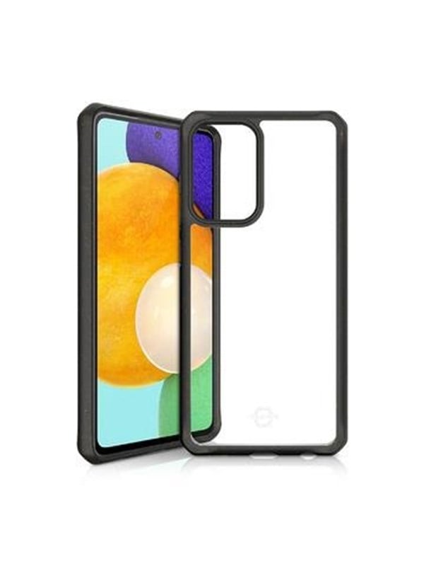 ITSKINS FERONIABIO PURE Cover for Samsung Galaxy A52s 5G / A52 4G / 5G®. Black and transparent