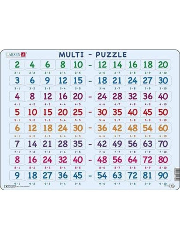 Larsen Puzzles Puzzle Multi-Puzzle - 80 pieces Maxi 365x285 cm 2D Puzzles