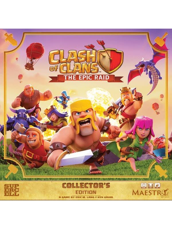 Clash of Clans The Epic Raid Collectors ENG
