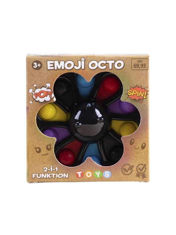 Impulse Toys Emoji Octo Fidget 4-asst