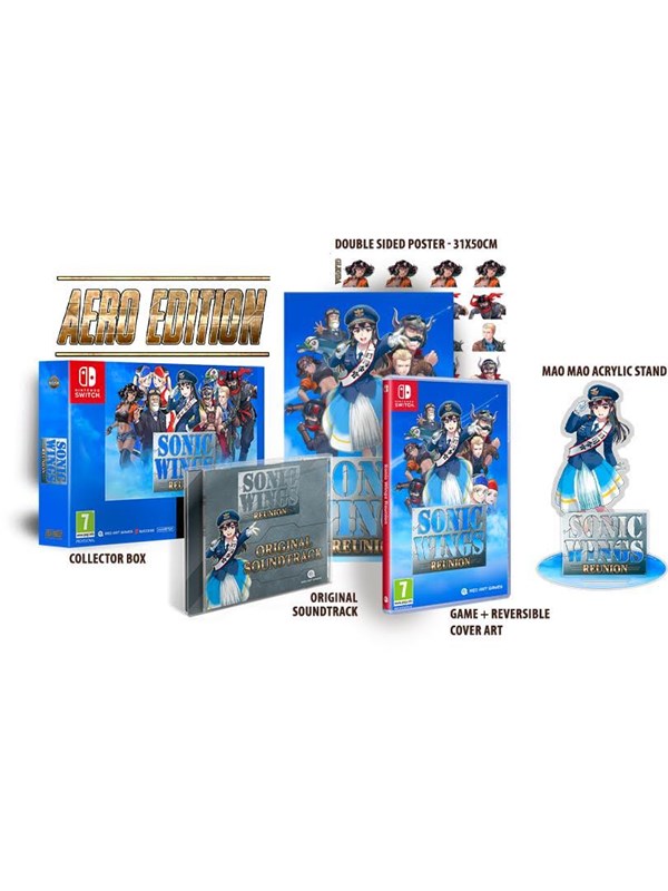 Sonic Wings Reunion Collectors Edition - Nintendo Switch - Shoot em up - PEGI 7
