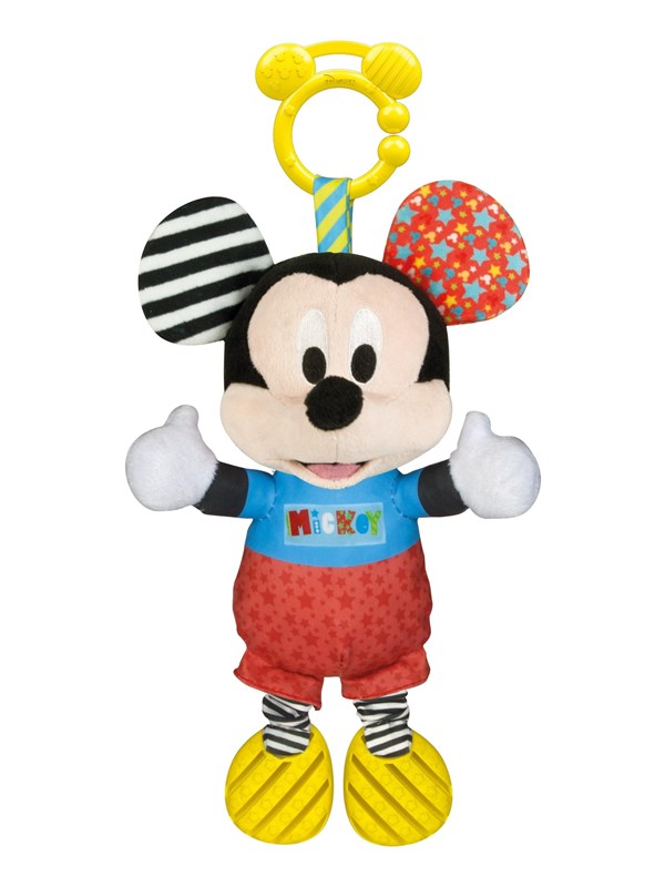 Plüschtier mit seinem Clementoni Mickey Mouse