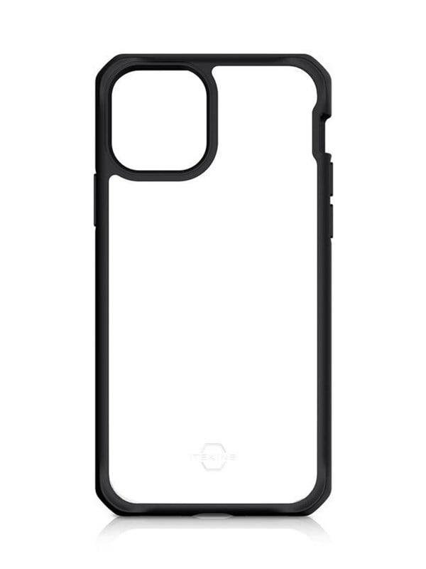 ITSKINS HYBRID SOLID cover for iPhone 11 Pro Max / XS Max®. Black and transparent