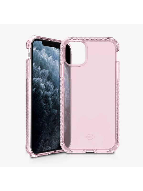 ITSKINS SPECTRUM CLEAR cover for iPhone 11 Pro / XS / X®. Pink