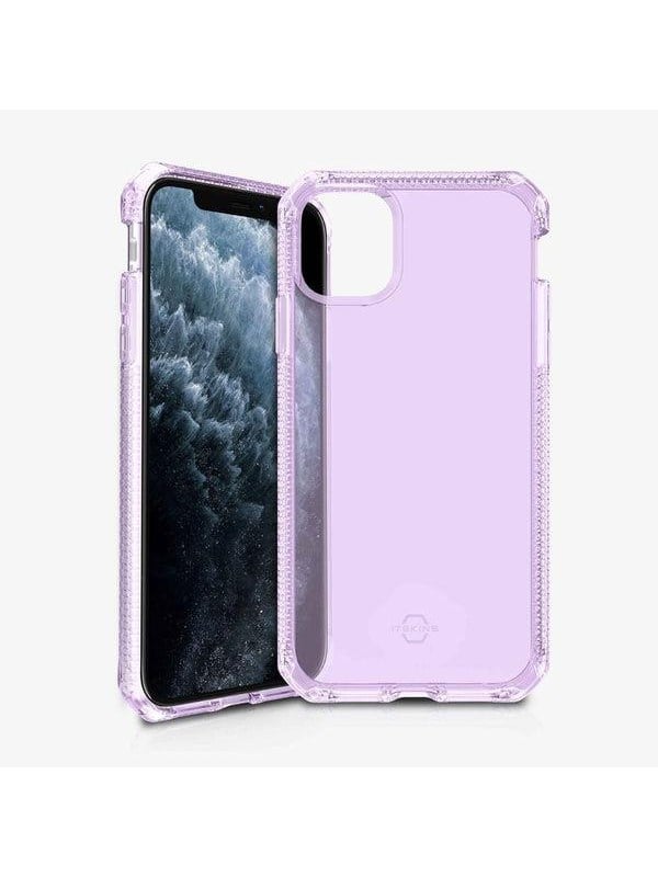 ITSKINS SPECTRUM CLEAR cover for iPhone 11 Pro / XS / X®. Purple