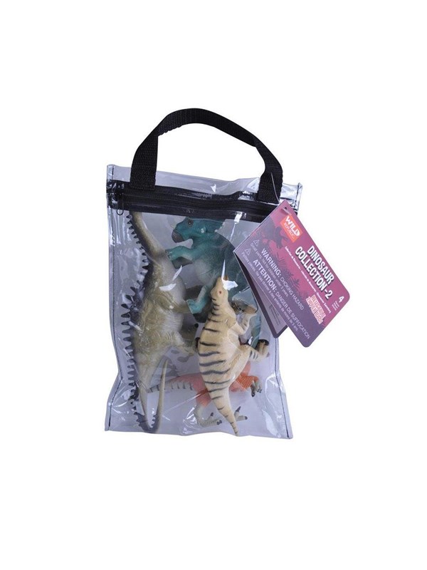Wild Republic Zipper Polybag Dino 2