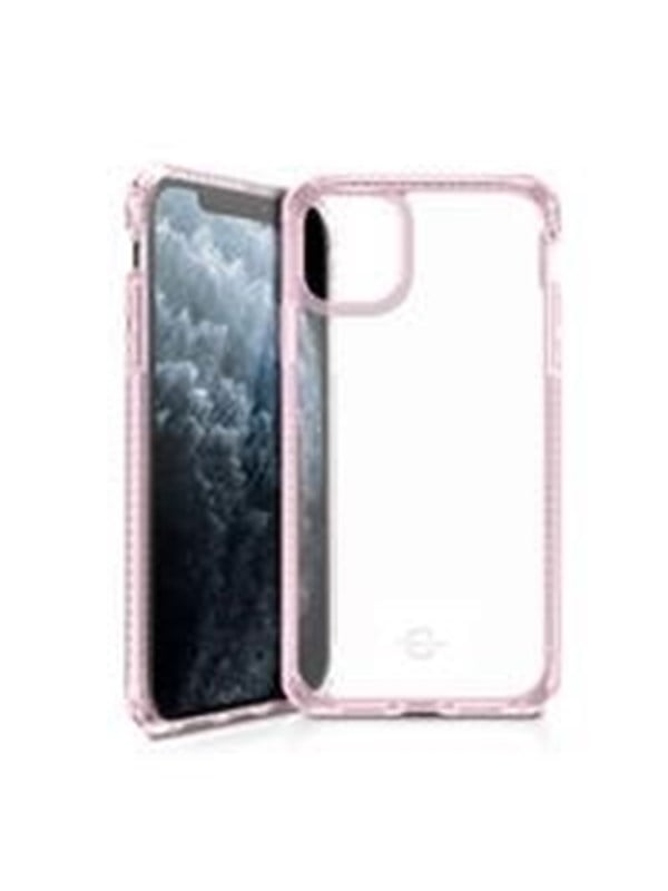 ITSKINS HYBRID CLEAR cover for iPhone 11 Pro / XS / X®. Pink and transparent
