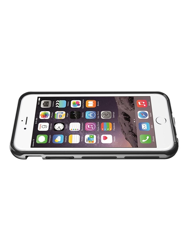ITSKINS HYBRID EDGE cover for iPhone 6s Plus / 6 Plus®. Space grey