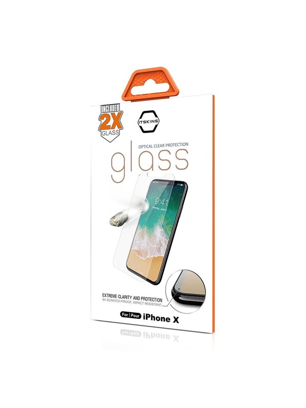 ITSKINS 2 IN 1 GLASS KIT for iPhone XS / X®