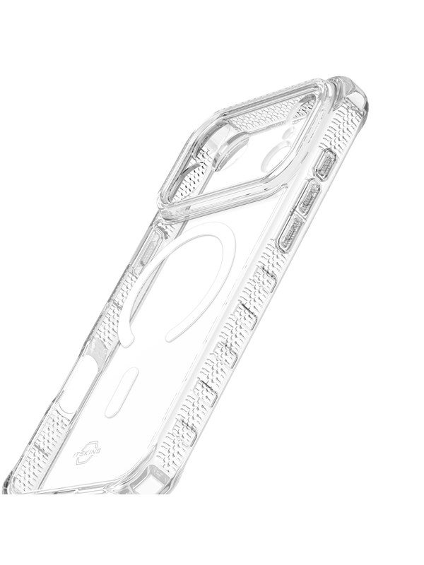 ITSKINS HYBRID MAGSAFE CLEAR cover for iPhone 17 Pro Max®. Transparent