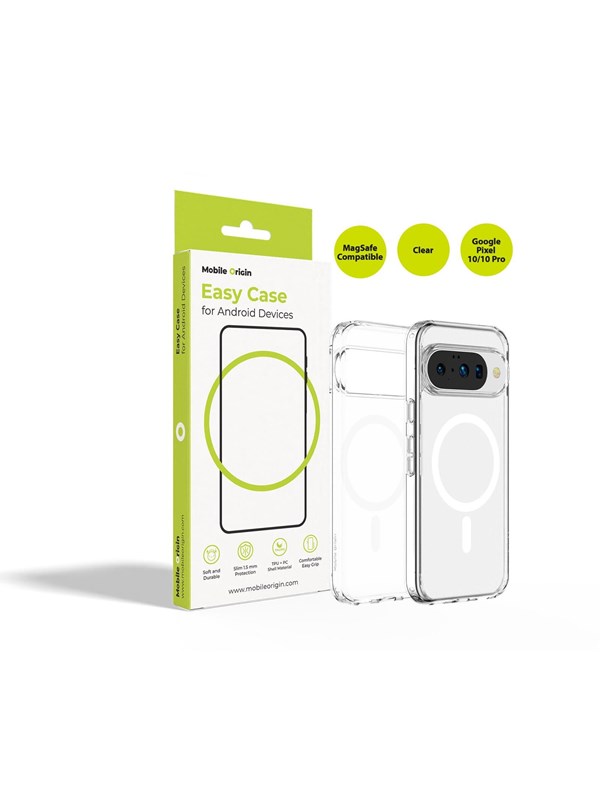 Mobile Origin Easy Case MagSafe Clear - Google Pixel 10 Pro/Google Pixel 10