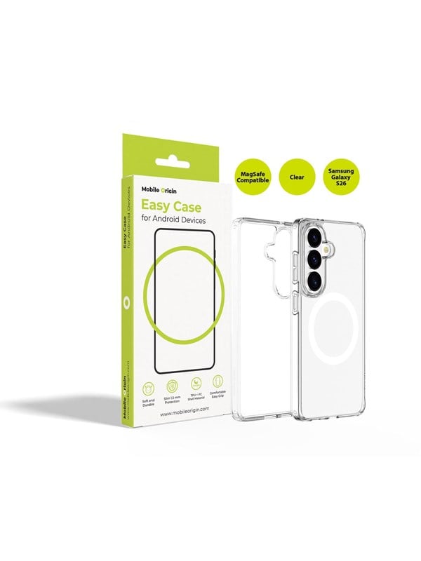 Mobile Origin Easy Case MagSafe Clear - Samsung Galaxy S26