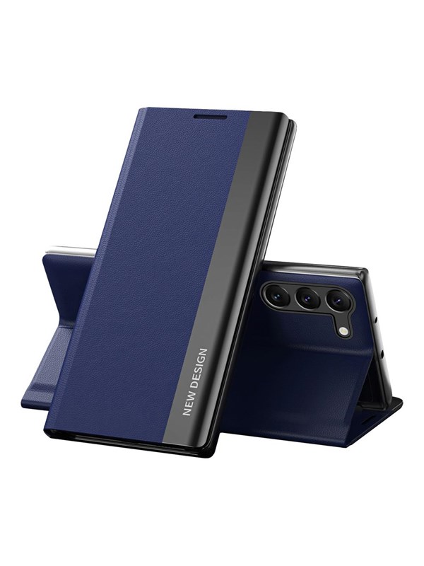 Hurtel Sleep Case Pro Case for Samsung Galaxy S23+ with Flip Stand Blue