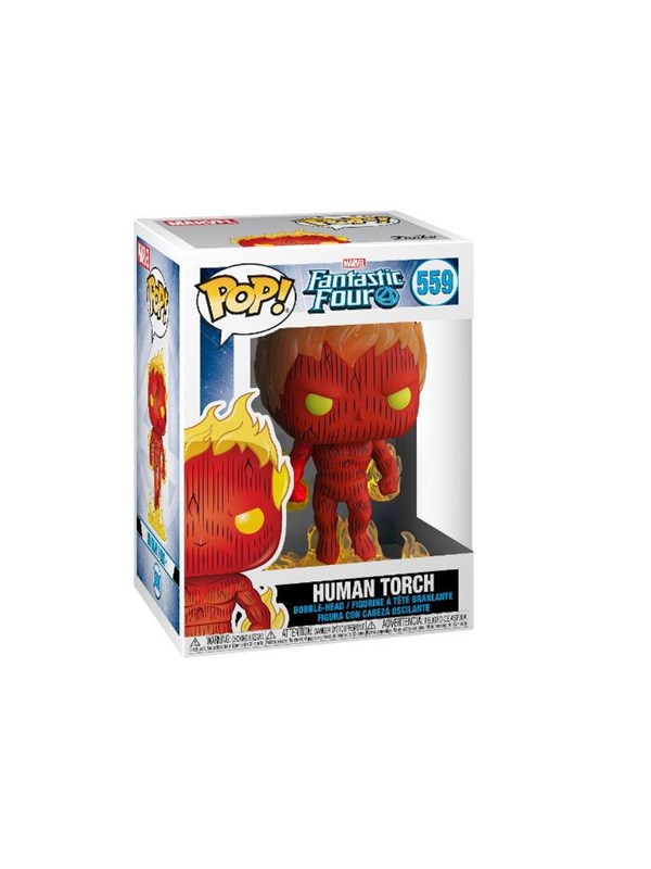 Figurine Funko Marvel Fantastic Four Human Torch